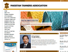 Tablet Screenshot of pakistantanners.org